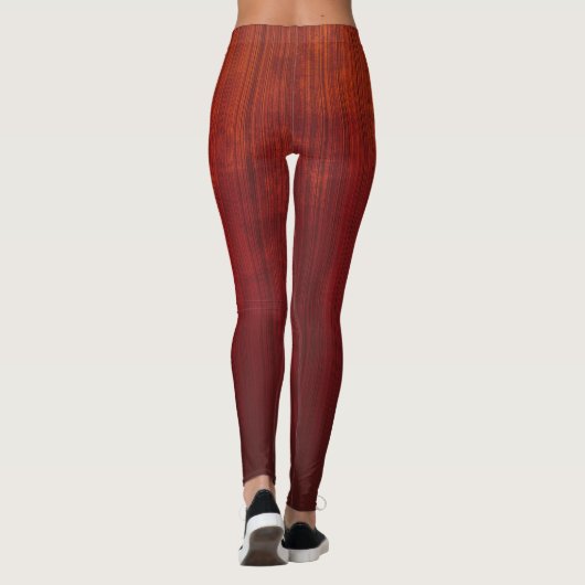 Oranje roodbaars leggings (Achterkant)