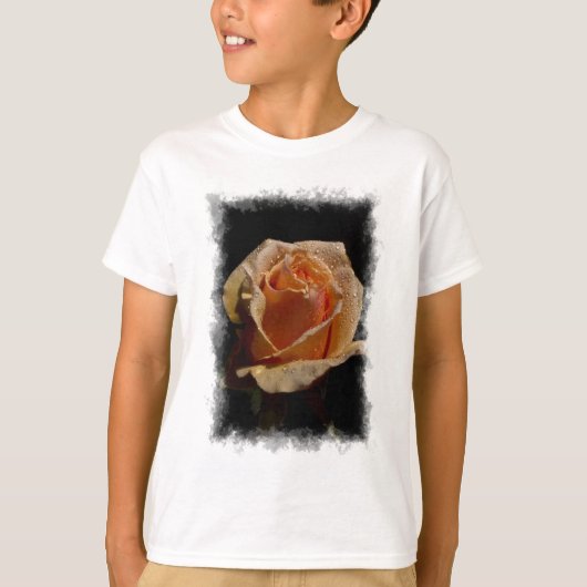 ORANJE ROOS 1 T-SHIRT (Voorkant)