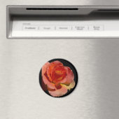 ORANJE ROOS 2 MAGNEET (Insitu (Vaatwasser))