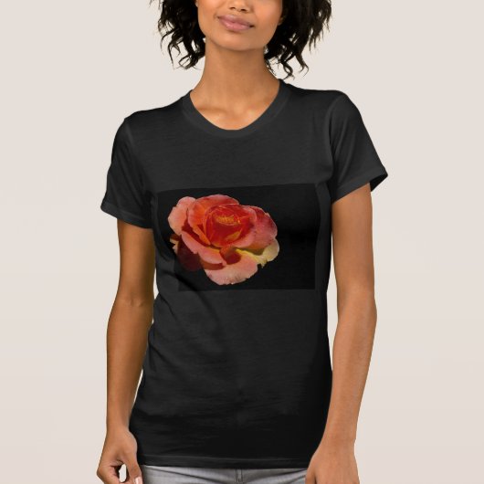 ORANJE ROOS 2 T-SHIRT (Voorkant)