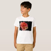 ORANJE ROOS 2 T-SHIRT (Voorkant volledig)