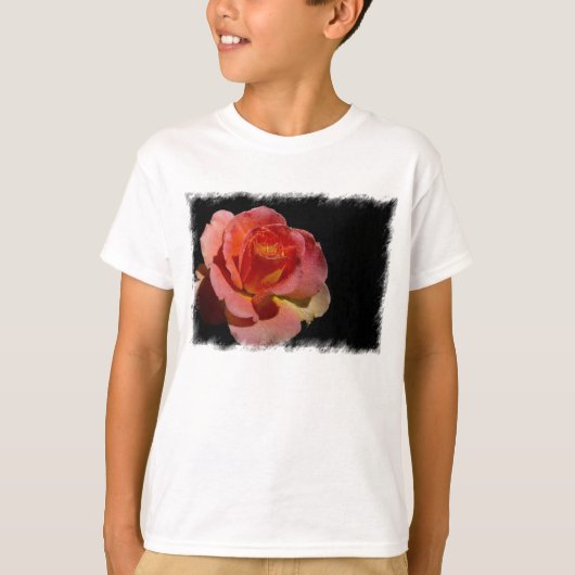 ORANJE ROOS 2 T-SHIRT (Voorkant)