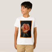 ORANJE ROOS 3 T-SHIRT (Voorkant volledig)