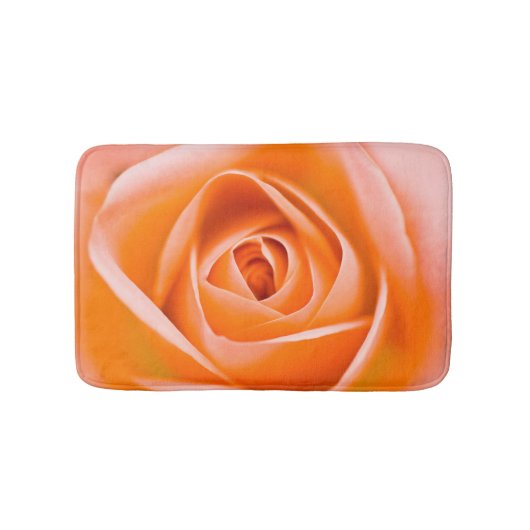 Oranje roos badmat (Voorkant)
