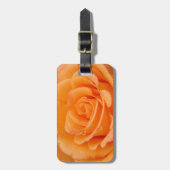 Oranje Roos Bagagelabel (Voorkant verticaal)