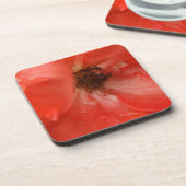 Oranje Roos Bier Onderzetter (Linkerzijde)