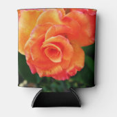 Oranje roos blikjeskoeler (Voorkant)