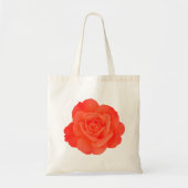Oranje Roos Bloemen Bruidsmeisje Gift Favoriete Br Tote Bag (Voorkant)