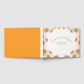 Oranje Roos Bruiloft Gastenboek (Volledig)