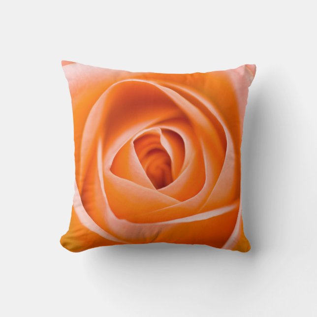 Oranje roos Cushion Kussen (Voorkant)