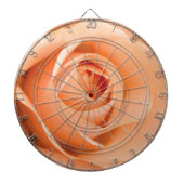 Oranje Roos Dartbord (Voorkant)