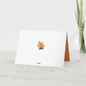 Oranje Roos Foto Red Oranje Moederdag Kaart (Achterkant)