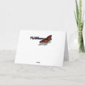 Oranje Roos I Floral Kaart (Achterkant)