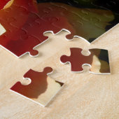 Oranje Roos II Mooie Floral Legpuzzel (Zijkant)