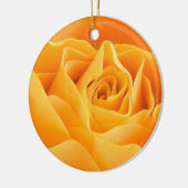  Oranje Roos Keramisch Ornament (Links)