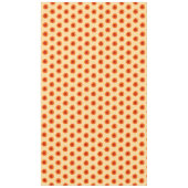 Oranje Roos Kleur ventilator naadloos patroon op Tafelkleed (Voorkant)