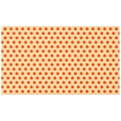 Oranje Roos Kleur ventilator naadloos patroon op Tafelkleed (Voorkant (Horizontaal))