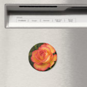 Oranje Roos Magneet (Insitu (Vaatwasser))