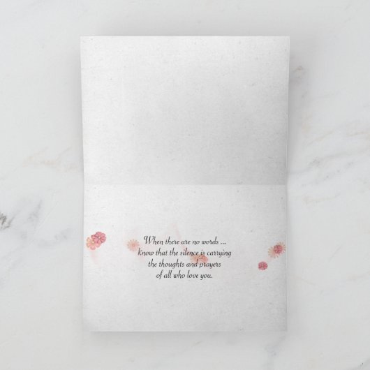 oranje roos op Heilige Bijbel Kaart (Binnen)