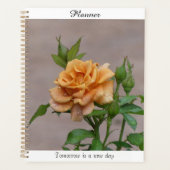 Oranje Roos Planner (Voorkant)