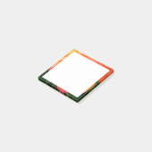 Oranje roos post-it® notes (Schuin)