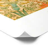 Oranje Roos Poster (Hoek)