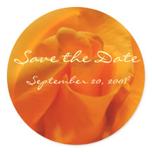 Oranje Roos "Save the Date"