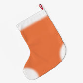 Oranje Roos Slaapend Roos Kerstmis Custo Grote Kerstsok (Achterkant (Hangend))