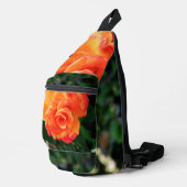 Oranje roos sling bag (Rechterhoek)
