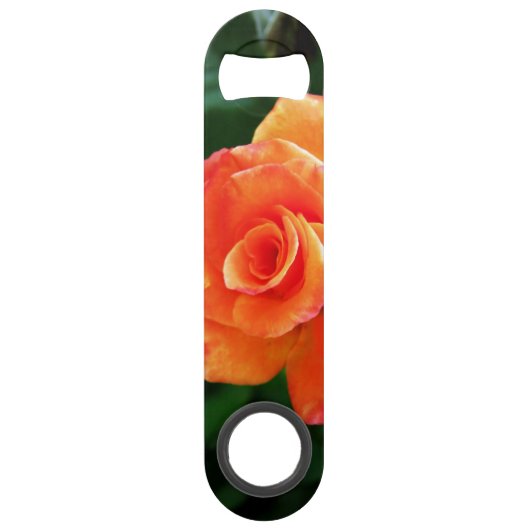 Oranje roos  speed flessenopener (Voorkant)