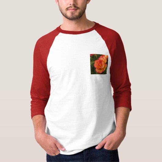 Oranje Roos T-shirt (Voorkant)