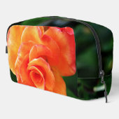 Oranje roos toilettasje (Rechterhoek)