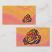 Oranje Roos Visitekaartje (Voorkant / Achterkant)