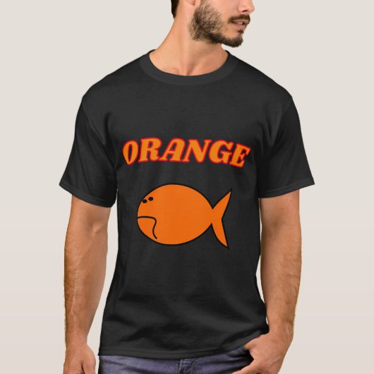 Oranje Roughy T-shirt (Voorkant)