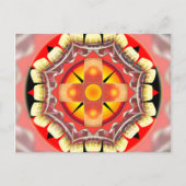 Oranje Roulette Briefkaart (Voorkant)