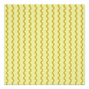 Oranje Roze Abstracte Streep Groovy Spring Perfect Poster