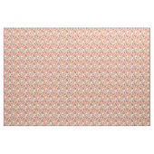  Oranje Roze Bloem Stof (Yard (91,4 cm))