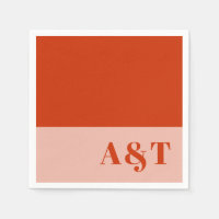 Oranje roze bruinkweddenschap met een klein minimu