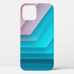 Oranje, roze en blauwgroen illustratie Case-Mate iPhone case