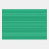 Oranje roze en groene strepen inpakpapier vel (Voorkant 3)