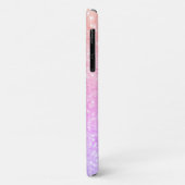 Oranje Roze Glitter Elegant Persoonlijk Case-Mate iPhone Case (Achterkant/links)