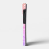 Oranje Roze Glitter Glans Elegant Persoonlijk Case-Mate iPhone Case (Achterkant / Links)