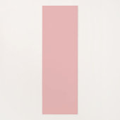 Oranje roze horizontale lijn Yoga Mat (Achterkant)