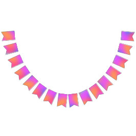 Oranje, roze, Paarse bondsvlaggen Vlaggetjes