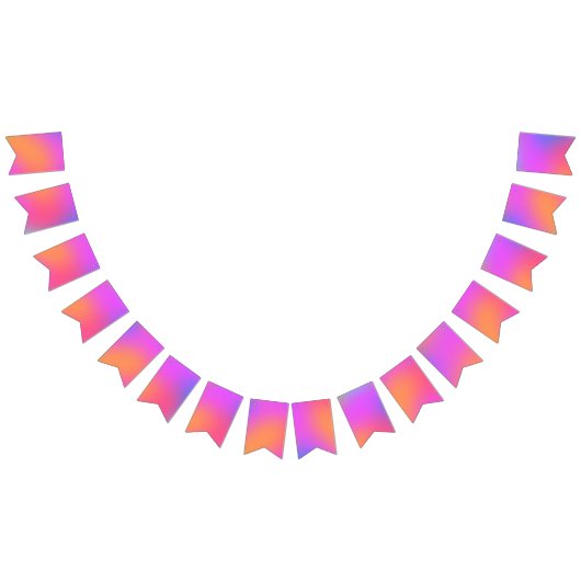 Oranje, roze, Paarse bondsvlaggen Vlaggetjes (Alle)