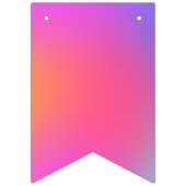 Oranje, roze, Paarse bondsvlaggen Vlaggetjes (Tweede vlag)