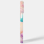 ORANJE ROZE PAARSE PASTEL SCHELPEN ZEEWIER Case-Mate iPhone CASE (Achterkant / Rechts)