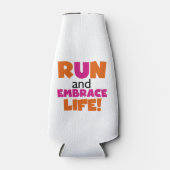 Oranje roze voor gebruik bij Embrace Life Flesjeskoeler (Voorkant)