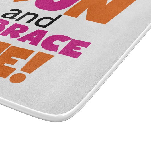 Oranje roze voor gebruik bij Embrace Life Snijplank (Hoek)