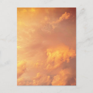 Oranje Roze Wolken Wolkenlucht Briefkaart
